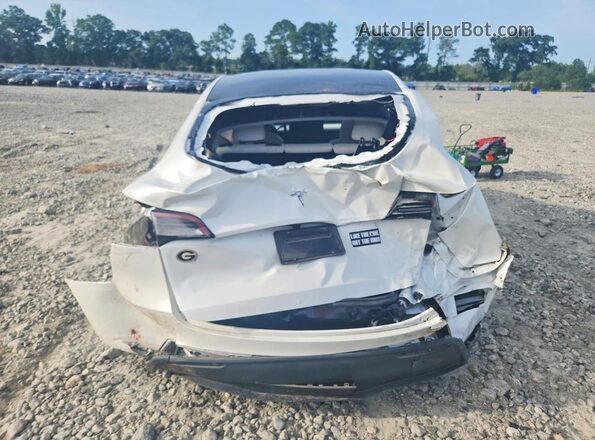 7SAYGDEDXRF041691 2024 TESLA MODEL White უკანა ხედი