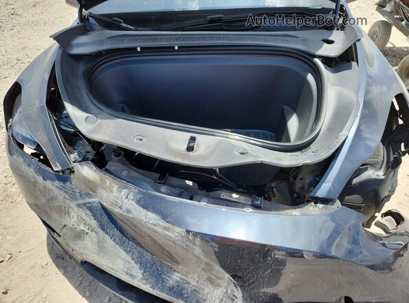 7SAYGDEDXRF052612 2024 TESLA MODEL Угольный Вид задней части салона