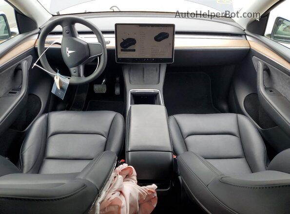 7SAYGDEDXRF057938 2024 TESLA MODEL Серый Вид панели приборов