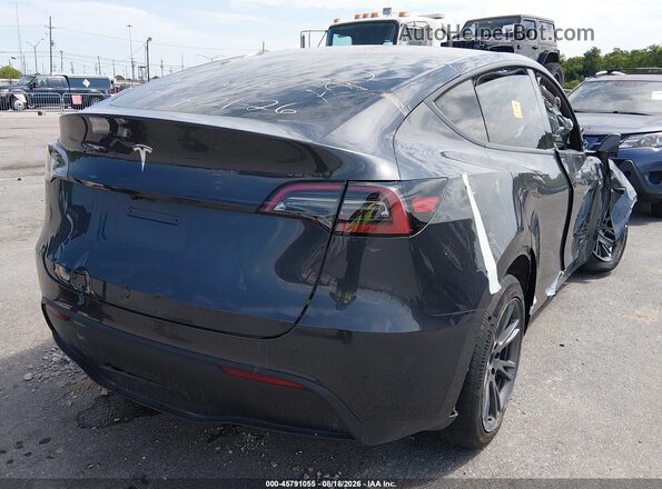 7SAYGDEDXSA378946 2025 TESLA MODEL Y Gray Rear right