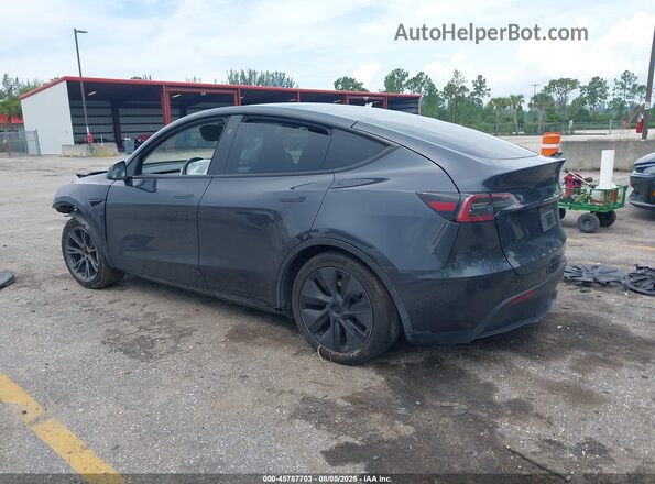 7SAYGDEDXSF260513 2025 TESLA MODEL Y Gray Задня ліва чверть