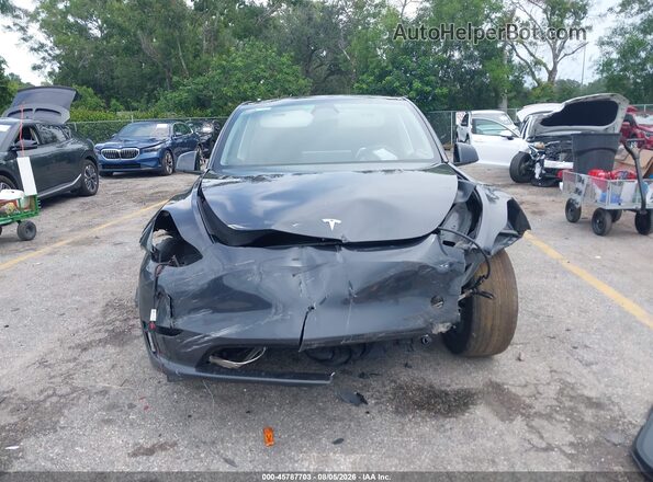 7SAYGDEDXSF260513 2025 TESLA MODEL Y Gray Вид ззаду