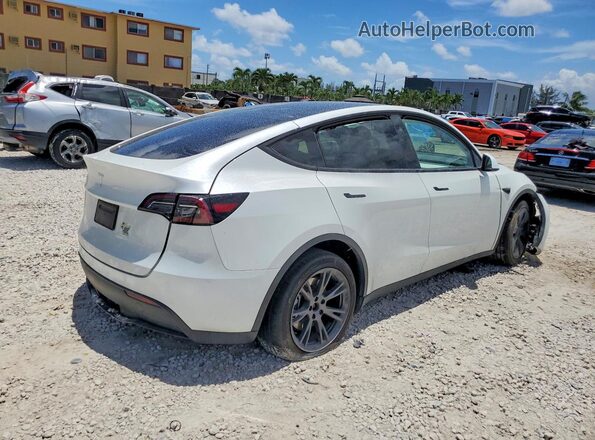 7SAYGDEDXSF267929 2025 TESLA MODEL White Задня права чверть