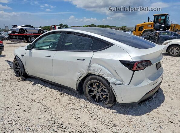 7SAYGDEDXSF267929 2025 TESLA MODEL White Задня ліва чверть