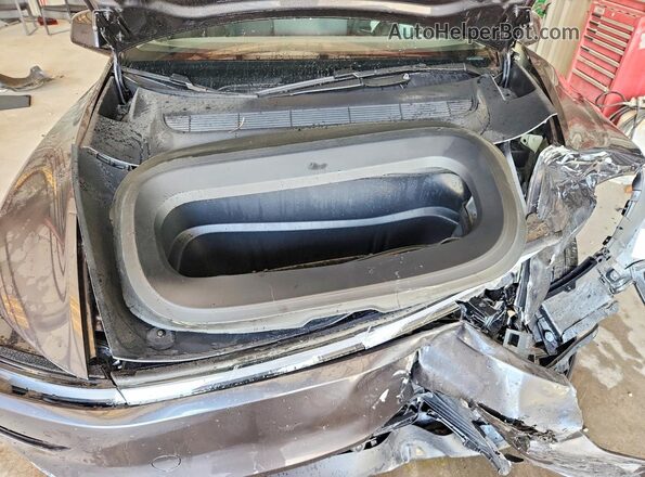 7SAYGDEDXTA470429 2026 TESLA MODEL Gray Rear interior view