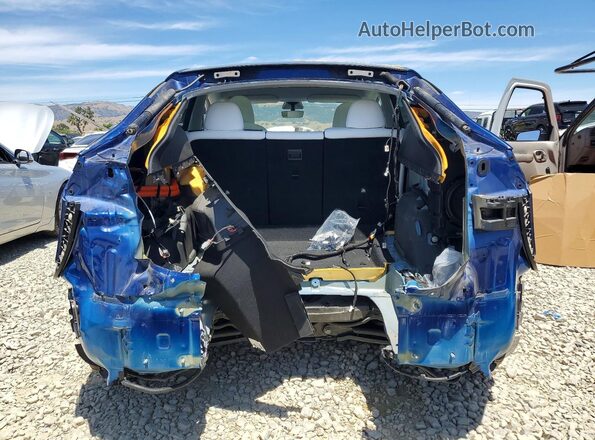 7SAYGDEE0NF312440 2022 TESLA MODEL Blue Հետևի տեսք