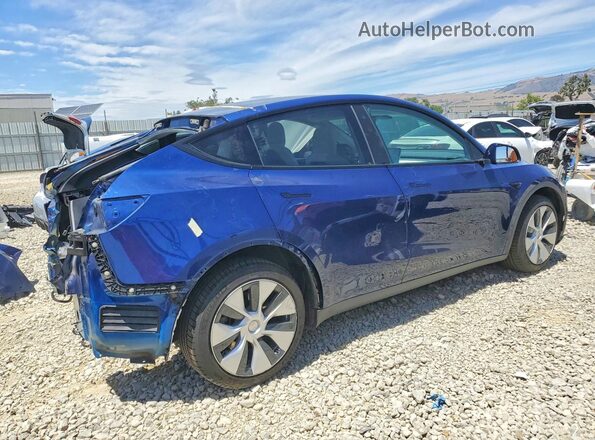 7SAYGDEE0NF312440 2022 TESLA MODEL Blue Հետևի աջ