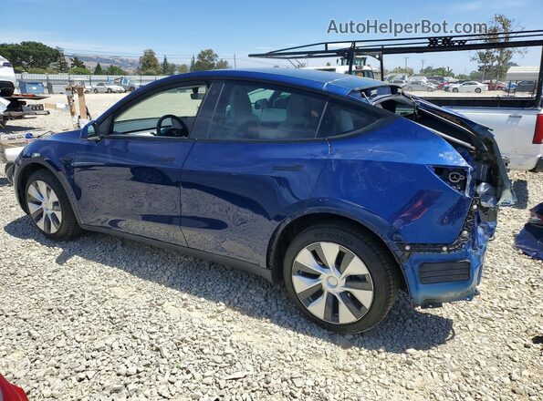 7SAYGDEE0NF312440 2022 TESLA MODEL Blue Հետևի ձախ