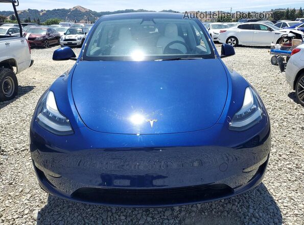 7SAYGDEE0NF312440 2022 TESLA MODEL Blue Դիմացի տեսք