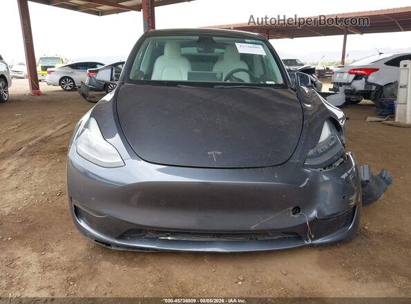 7SAYGDEE0NF420847 2022 TESLA MODEL Y Серый Вид панели приборов