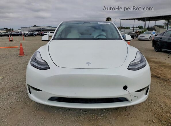 7SAYGDEE0PF611963 2023 TESLA MODEL White ძრავის განყოფილების ხედი