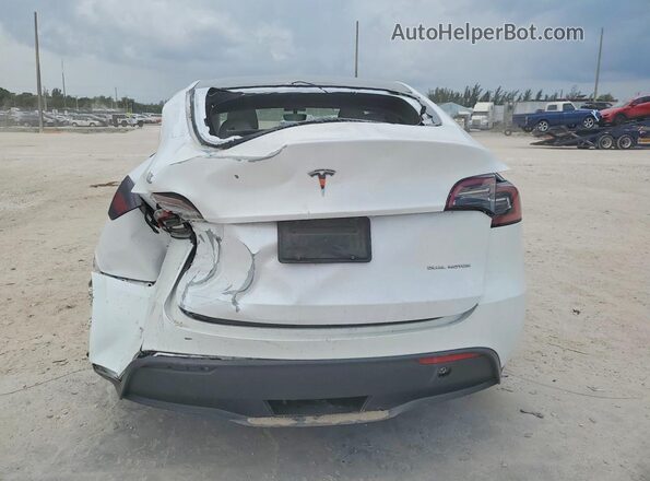 7SAYGDEE0PF629895 2023 TESLA MODEL Белый Вид сзади