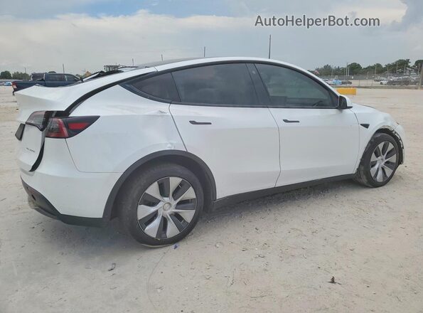 7SAYGDEE0PF629895 2023 TESLA MODEL Белый Задняя правая четверть