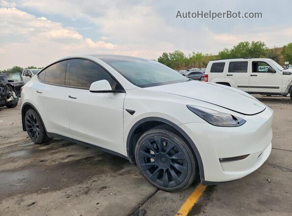 7SAYGDEE0PF695282 2023 TESLA MODEL White წინა მარჯვენა
