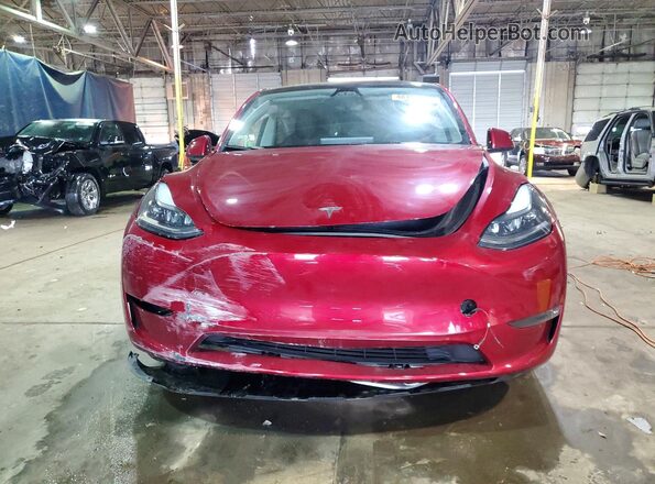 7SAYGDEE0RA283296 2024 TESLA MODEL Red წინა ხედი
