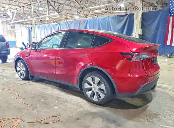 7SAYGDEE0RA283296 2024 TESLA MODEL Red უკანა მარცხენა