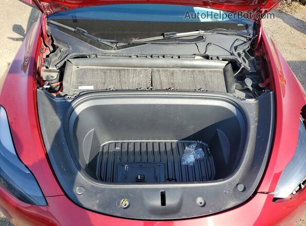 7SAYGDEE0RF019997 2024 TESLA MODEL Red Vista interior trasera