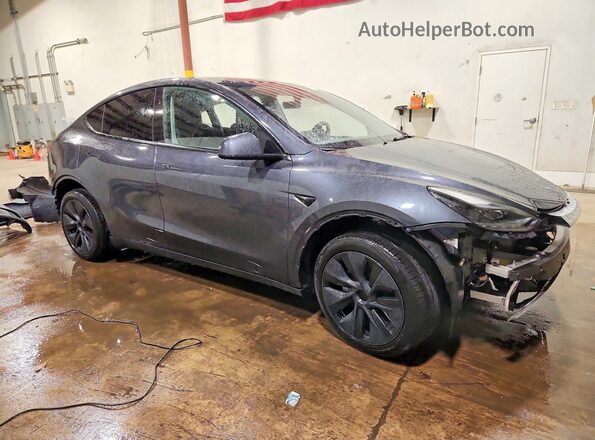 7SAYGDEE0SA352137 2025 TESLA MODEL Gray Передня права чверть