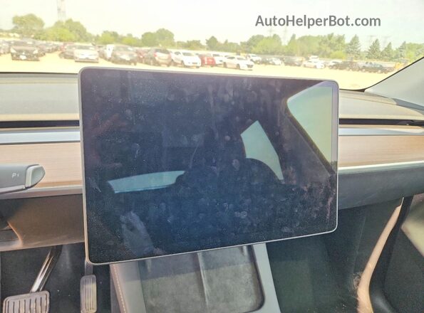 7SAYGDEE0SF217243 2025 TESLA MODEL Серый Вид щитка приборов