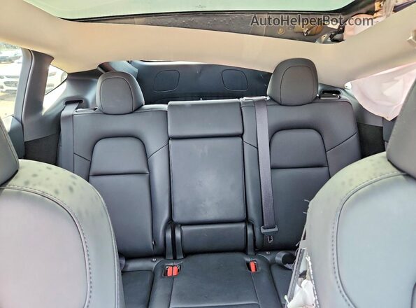 7SAYGDEE0SF217243 2025 TESLA MODEL Серый Вид задних сидений