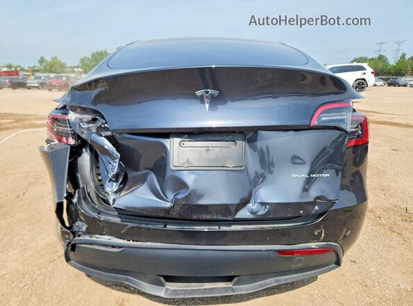 7SAYGDEE0SF217243 2025 TESLA MODEL Серый Вид сзади