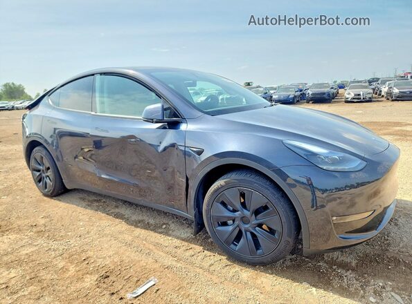7SAYGDEE0SF217243 2025 TESLA MODEL Серый Передняя правая четверть