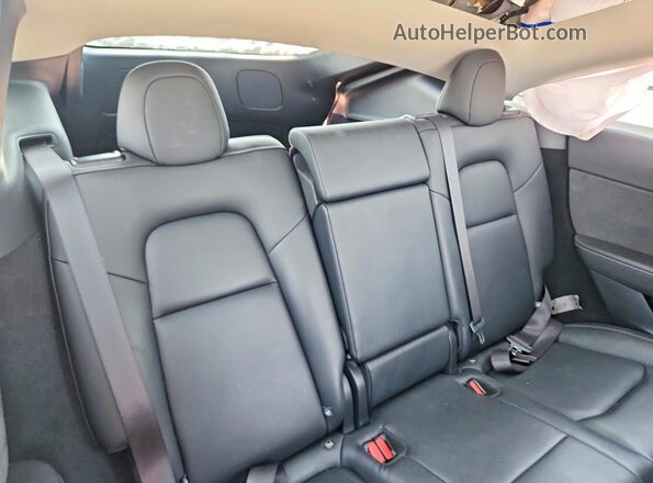 7SAYGDEE0SF217243 2025 TESLA MODEL Серый Вид задней части салона