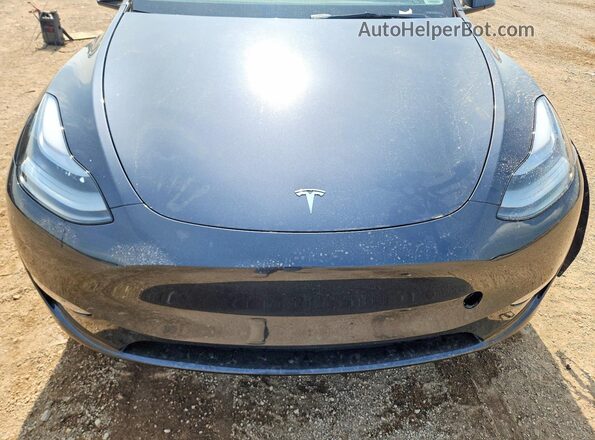 7SAYGDEE0SF217243 2025 TESLA MODEL Серый Вид подкапотного пространства