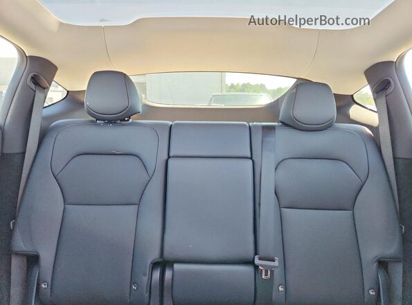 7SAYGDEE0TA486793 2026 TESLA MODEL Charcoal Vista de los asientos traseros