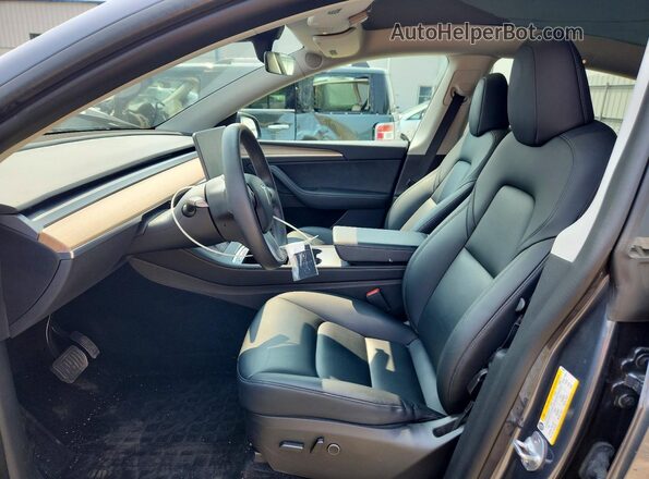 7SAYGDEE1NA016940 2022 TESLA MODEL Gray Սալոնի դիմացի տեսք