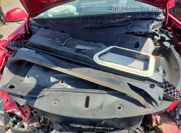 7SAYGDEE1NF321583 2022 TESLA MODEL Red Rear interior view