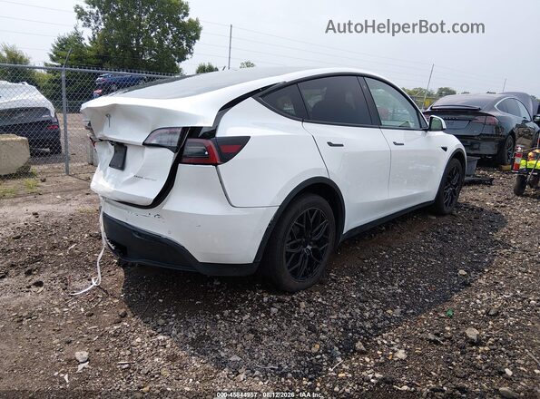7SAYGDEE1NF332650 2022 TESLA MODEL Y White Rear right