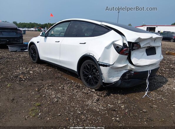 7SAYGDEE1NF332650 2022 TESLA MODEL Y White Rear left