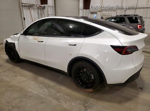 7SAYGDEE1NF354647 2022 TESLA MODEL White Задня ліва чверть