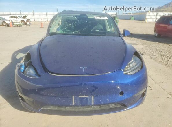 7SAYGDEE1NF387177 2022 TESLA MODEL Blue Vista frontal