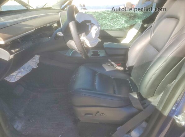 7SAYGDEE1NF387177 2022 TESLA MODEL Blue Vista interior delantera