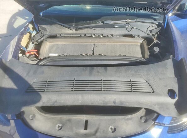7SAYGDEE1NF387177 2022 TESLA MODEL Blue Vista interior trasera