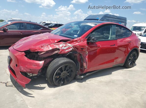 7SAYGDEE1NF480877 2022 TESLA MODEL Red 