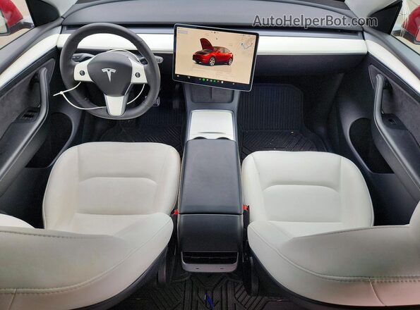 7SAYGDEE1NF538633 2022 TESLA MODEL Красный 