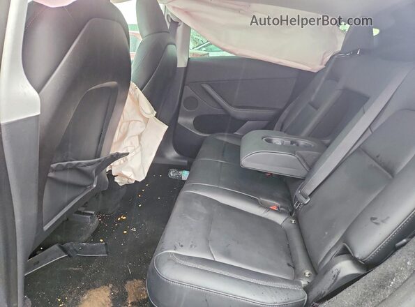 7SAYGDEE1PA054364 2023 TESLA MODEL Black Вид задніх сидінь