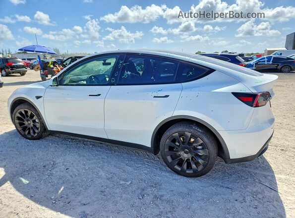 7SAYGDEE1PA129418 2023 TESLA MODEL Белый Задняя левая четверть