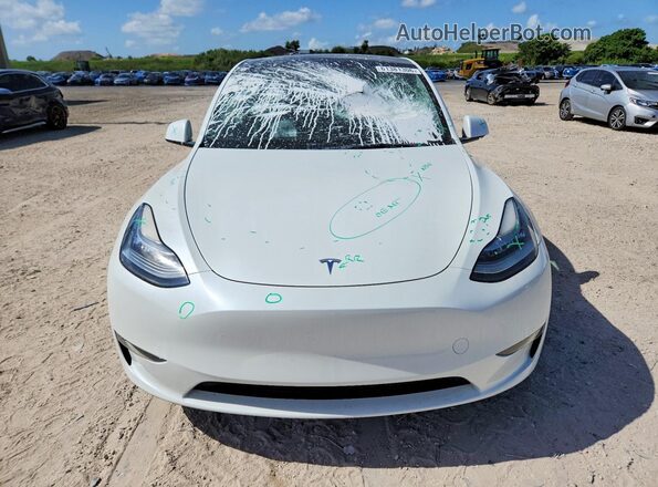 7SAYGDEE1PA129418 2023 TESLA MODEL Белый Вид спереди