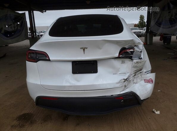 7SAYGDEE1PA167196 2023 TESLA MODEL White Вид ззаду
