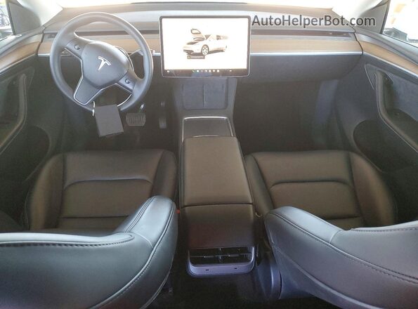7SAYGDEE1PF743193 2023 TESLA MODEL White წინა პანელის ხედი