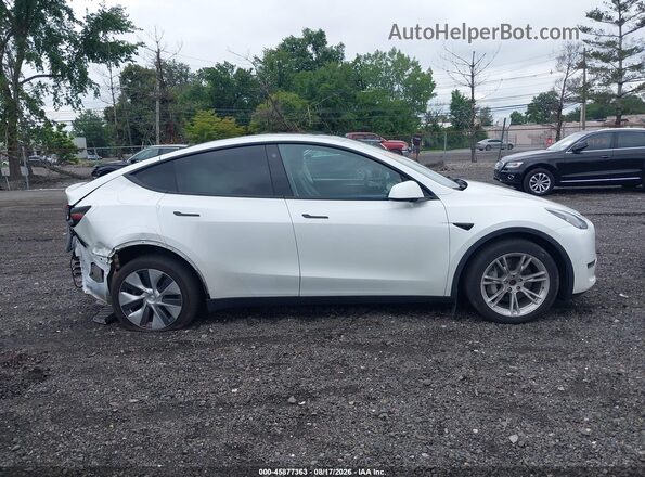 7SAYGDEE1PF771172 2023 TESLA MODEL Y White Instrument cluster view