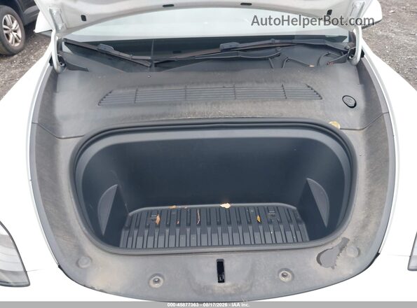 7SAYGDEE1PF771172 2023 TESLA MODEL Y White Rear view