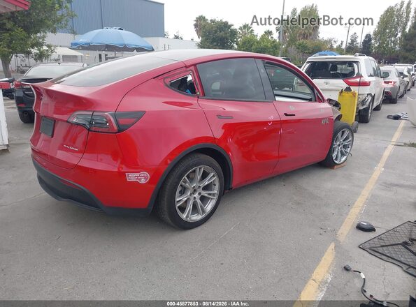 7SAYGDEE1PF917912 2023 TESLA MODEL Y Red Rear right