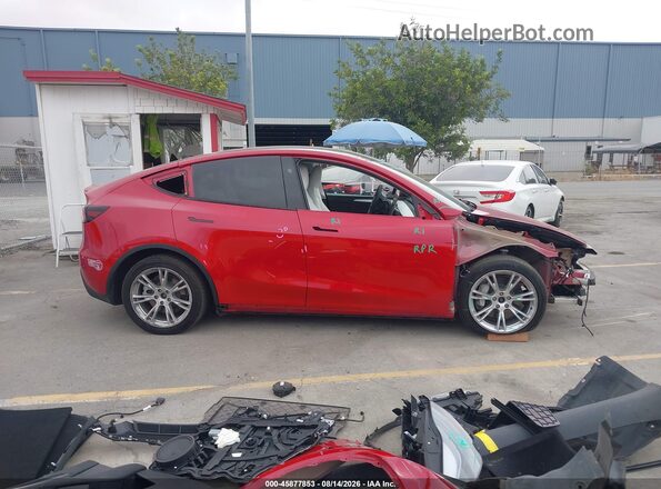 7SAYGDEE1PF917912 2023 TESLA MODEL Y Red 360 interior view