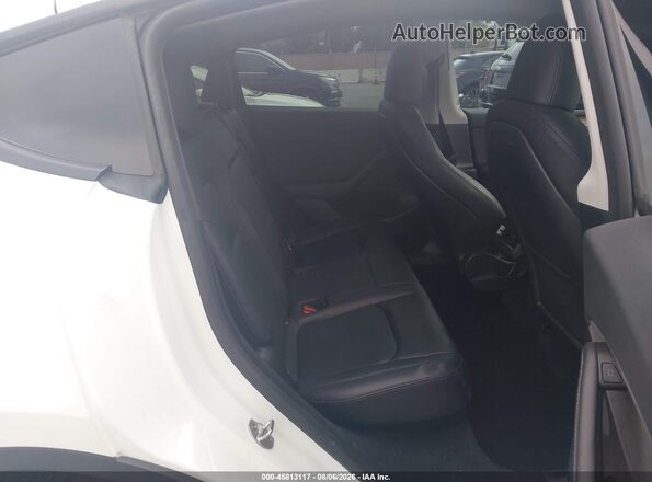 7SAYGDEE1PF962865 2023 TESLA MODEL Y White VIN կոդի պիտակի տեսք