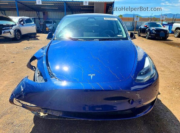 7SAYGDEE1PF971341 2023 TESLA MODEL Blue Դիմացի տեսք